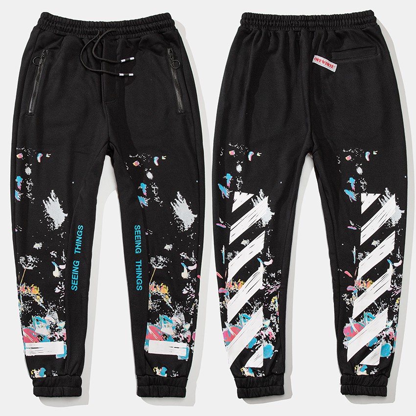 off white seeing things sweatpants