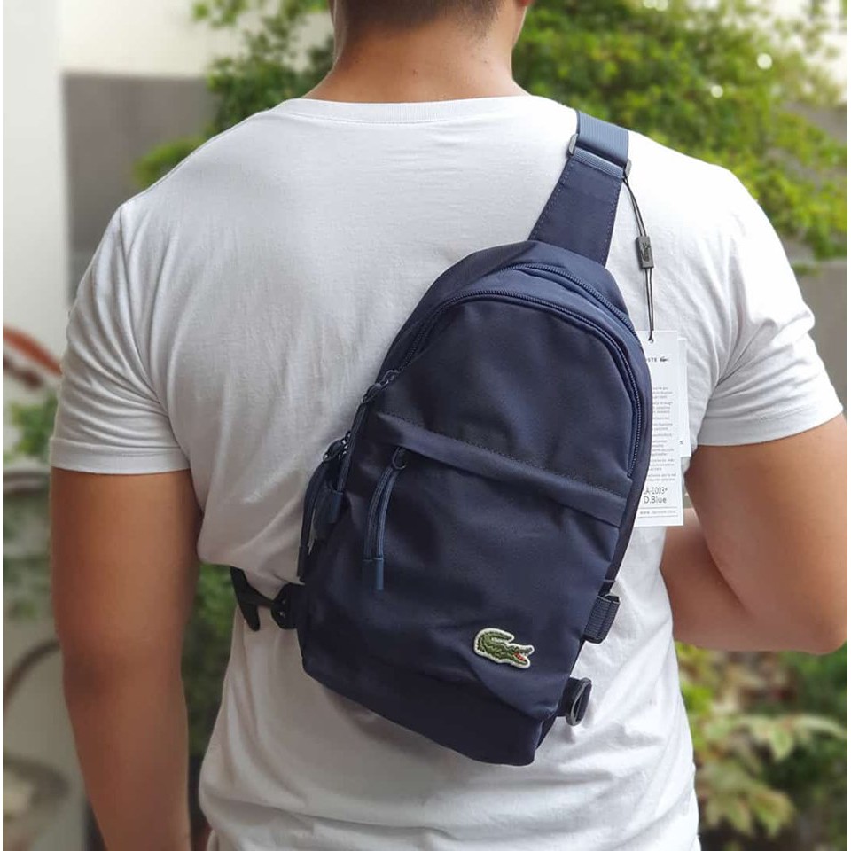 lacoste neocroc bag