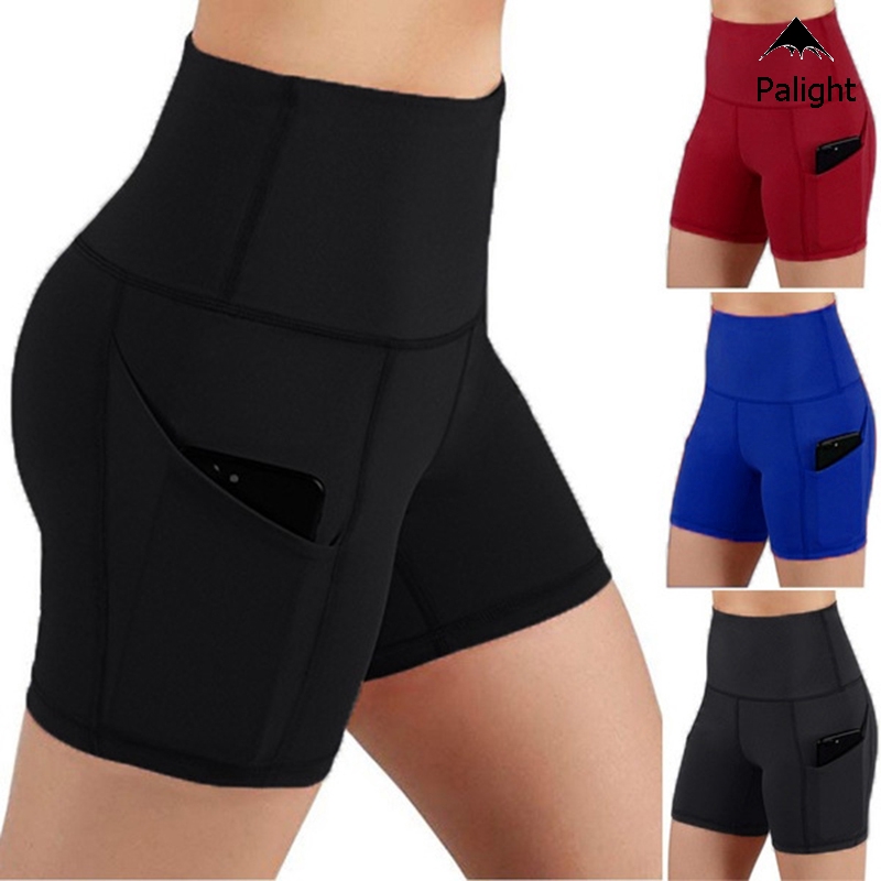 high waisted bike shorts