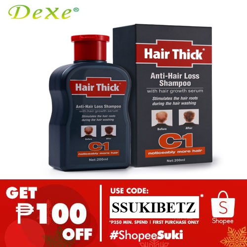 Authentic Dexe Hair Thick C1 Anti Hair Loss Shampoo Shopee