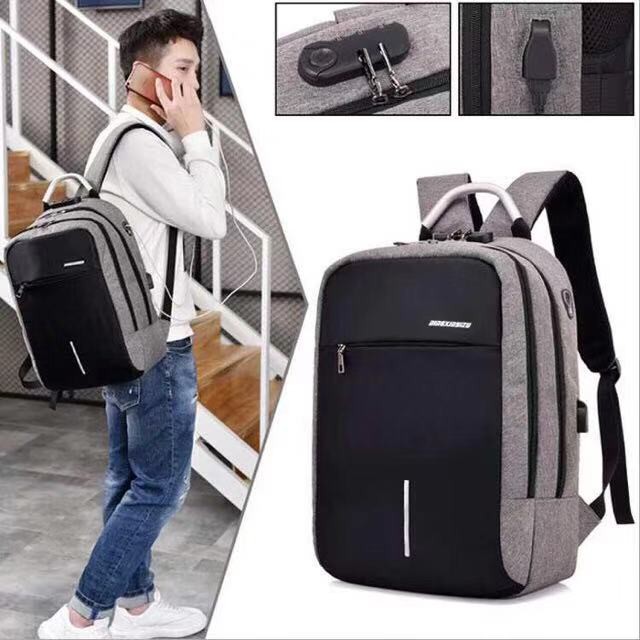 fashion anti theft backpack