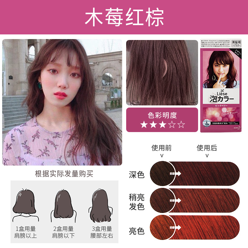 げ Hair Dye Sethair Dye Conditionerhair Color Sethair Dye Removerkao Plant Foam Hair Dye Flower Bubbl Shopee Philippines