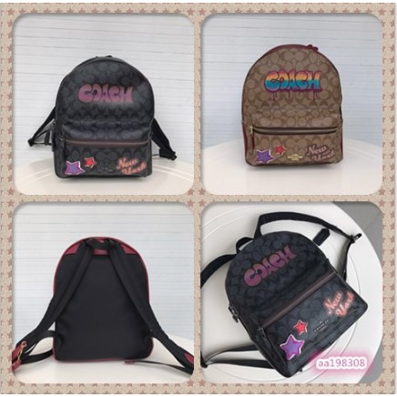 coach graffiti backpack