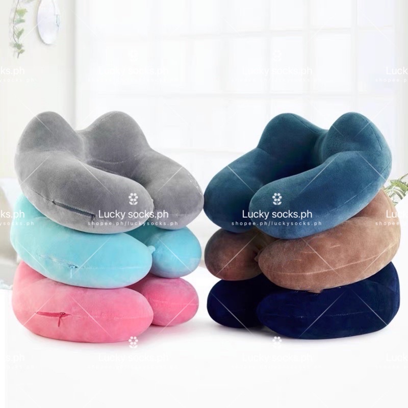 U shape pillow Gift U pillow neck pillow trip office lunch Shopee
