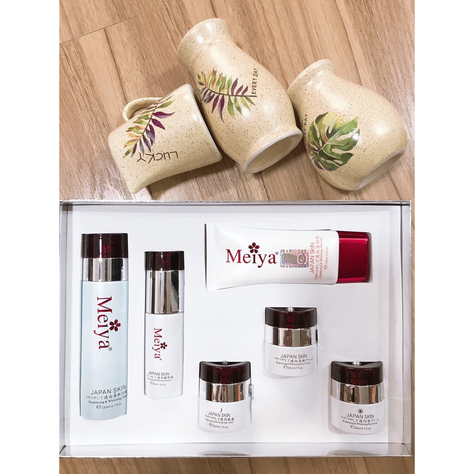 ▲cod▼ Genuine Meiya 6in1 Cosmetics Set M4IO