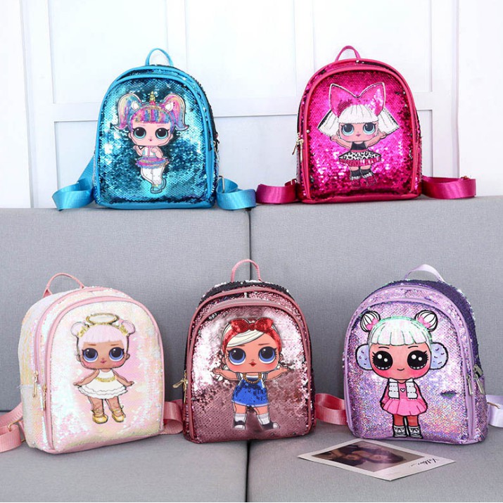 lol doll school bag