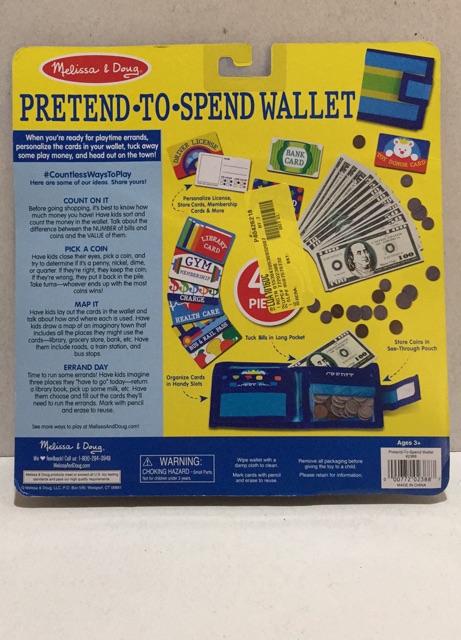 pretend to spend wallet