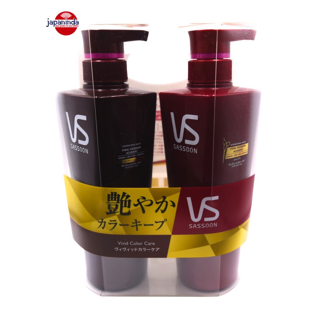Vidal Sassoon Vivid Color Care Shampoo Conditioner Set Shopee