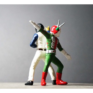 Bandai HG V3 + Shiro Kazami (V3 Body) Gachapon Kamen Rider Collection ...