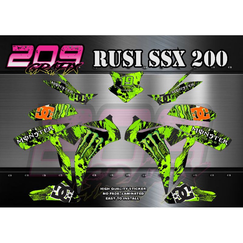 rusi sticker design