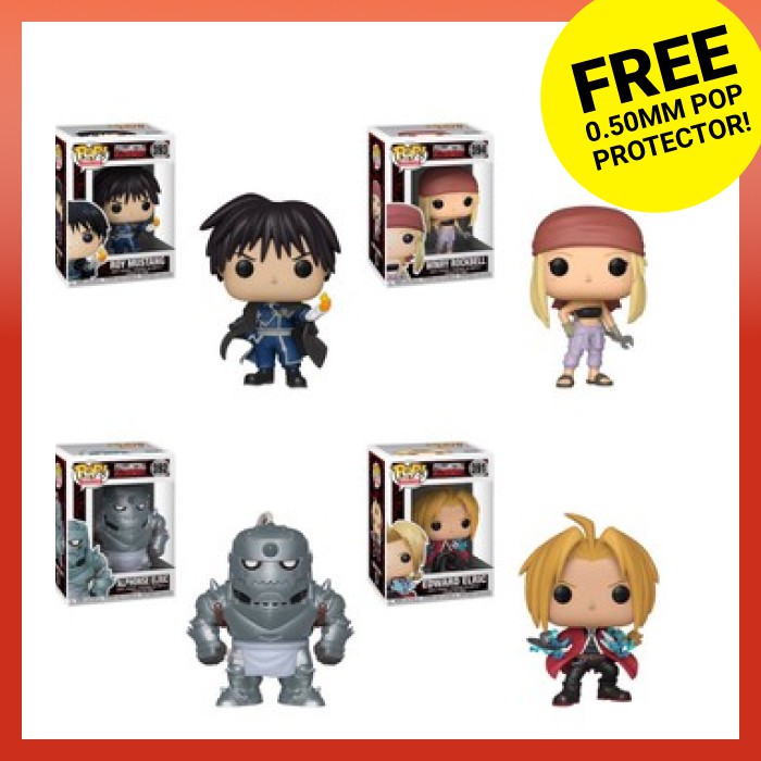 fullmetal alchemist funko pop