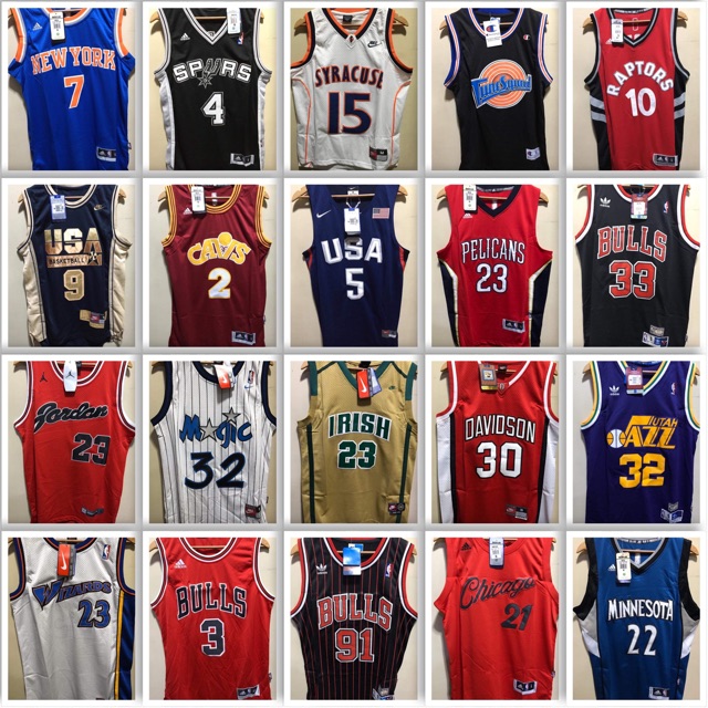 cool retro basketball jerseys