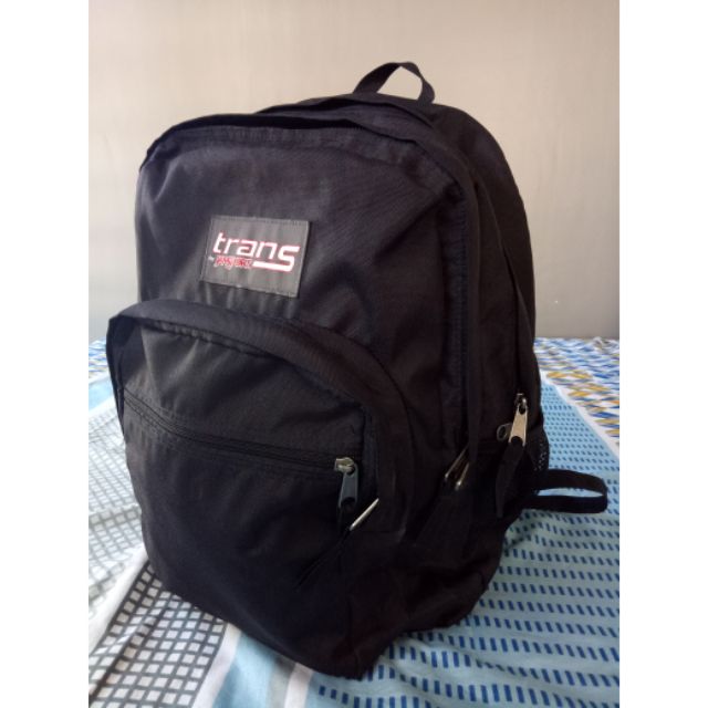 Trans By Jansport Backpack Black atelieryuwa.ciao.jp