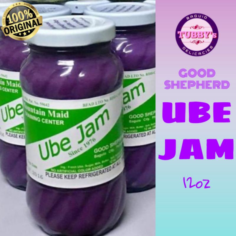 Baguio Products Ube Jam by Good Shepherd 12oz | Shopee Philippines