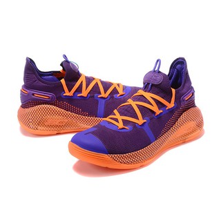 curry 6 purple sneakers
