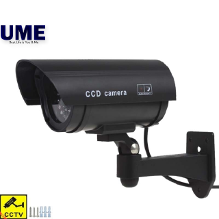 UME Dummy CCTV Camera Fake Realistic Surveillance Black 6699