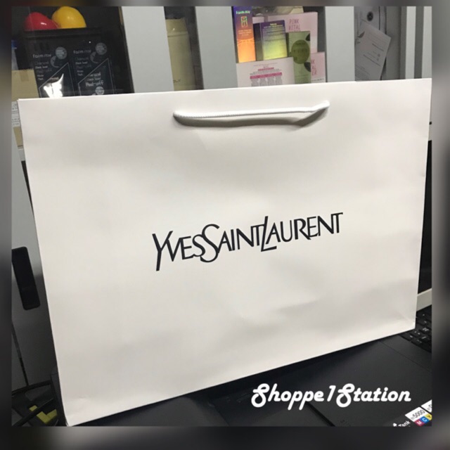 paper bag ysl