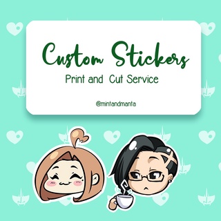 Personalized Sticker Print and Cut | Customized Stickers