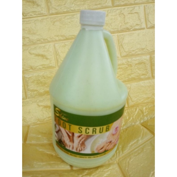 Foot Scrub 1 Gallon Peppermint Green Shopee Philippines