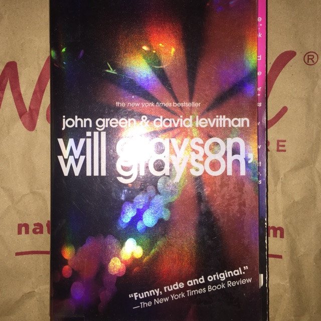 Will Grayson Will Grayson Book By John Green David Levithan Shopee Philippines