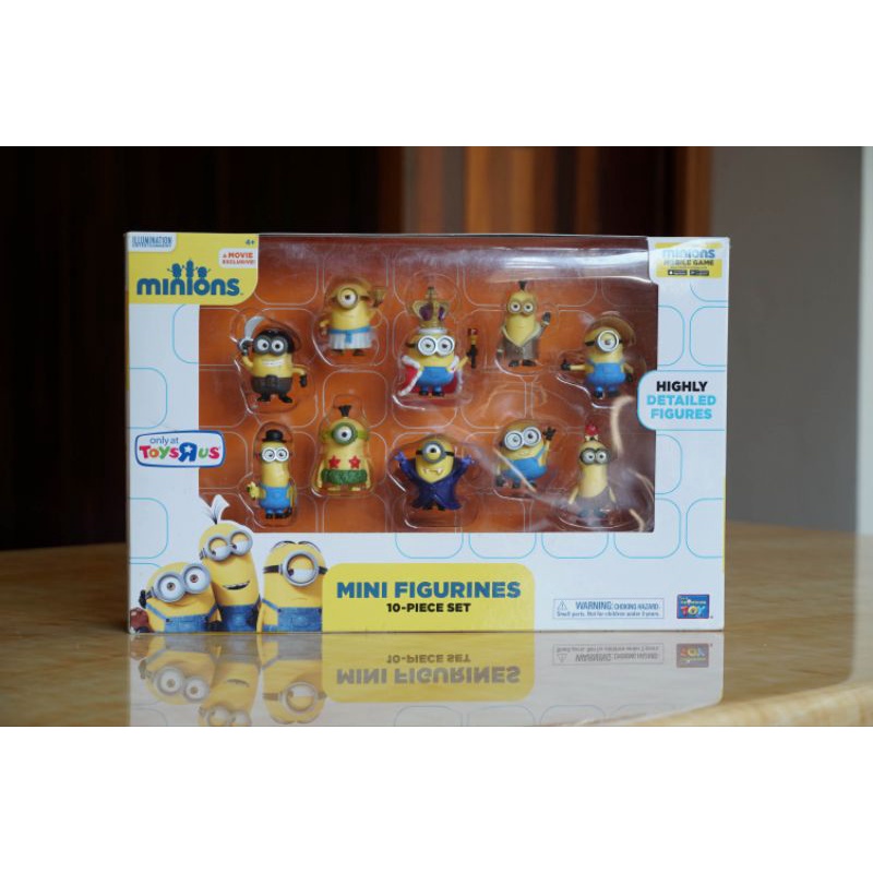 Minions Mini Figurines 10 Piece Set Toysrus Shopee Philippines 6670