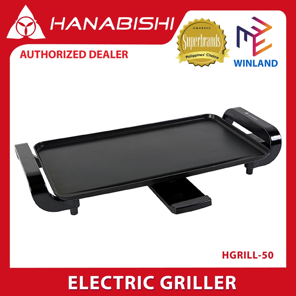 Hanabishi Original NonStick Electric Griller Samgyupsal Barbeque Grill