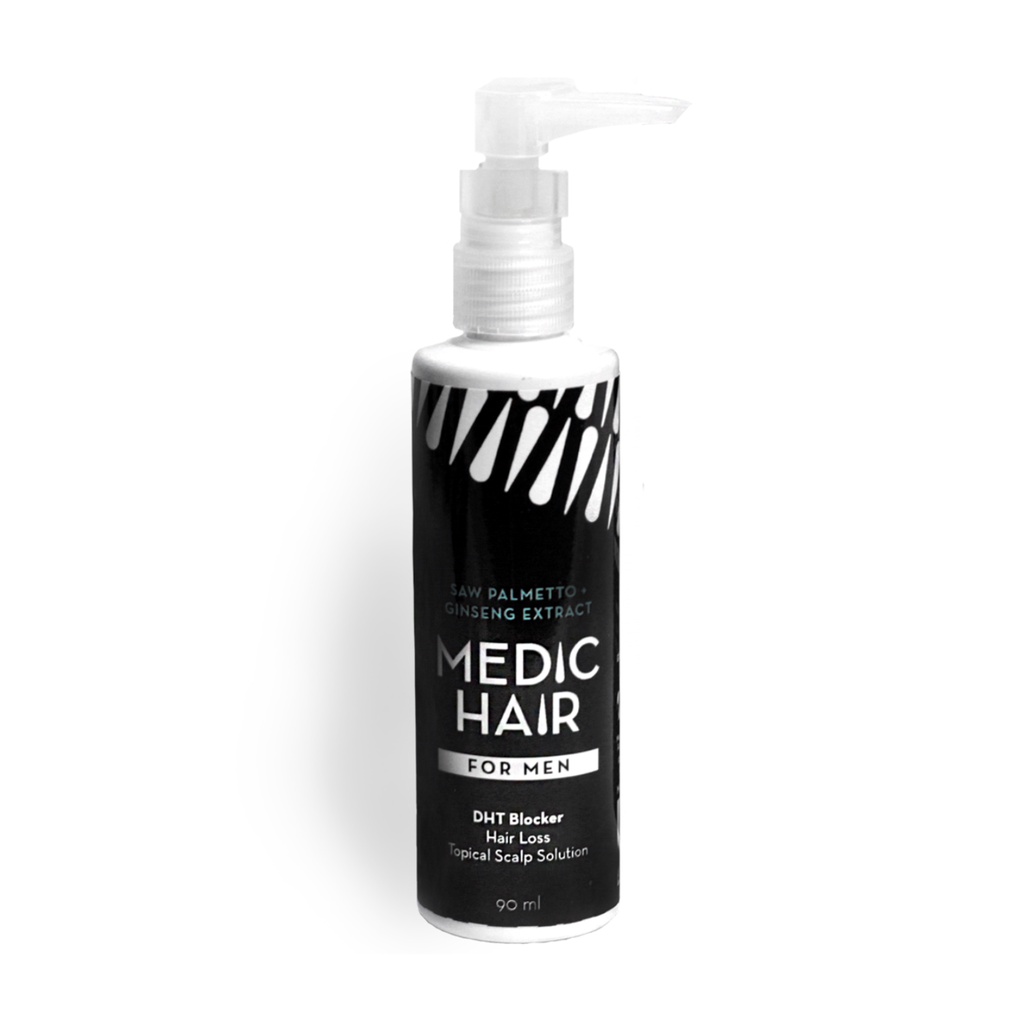 Medic Hair (For Men) Hair Loss Solution 90 ML - One Bottle | Shopee ...