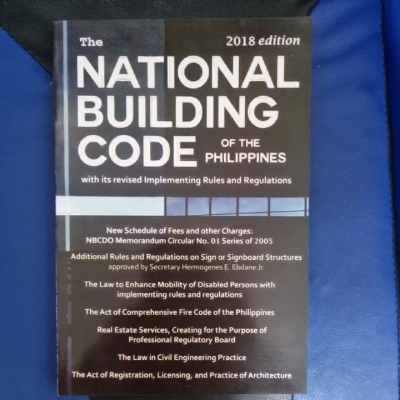 National Building Code of the Philippines 2018 Edition Shopee Philippines