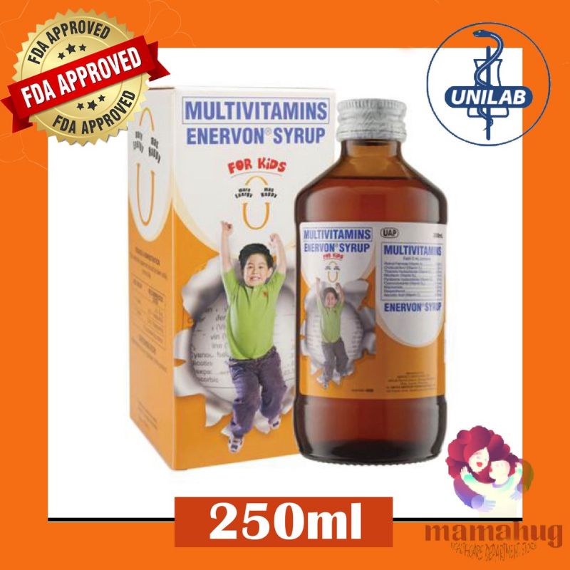 ENERVON MULTIVITAMINS SYRUP 250ML Shopee Philippines