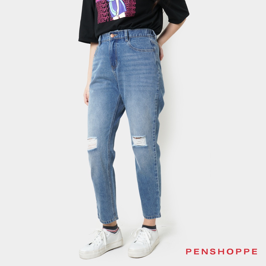 penshoppe mom jeans