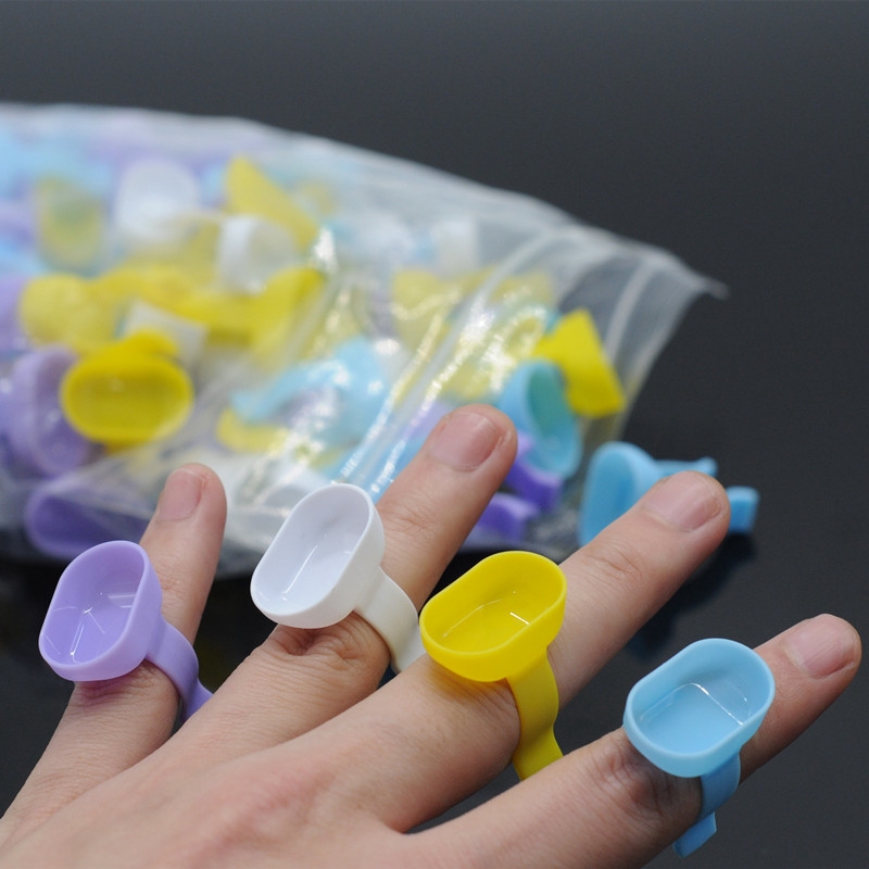 Denistry Supplies 100Pcs Dental Finger Bowl Cup Plastic For Dentist Lab #3