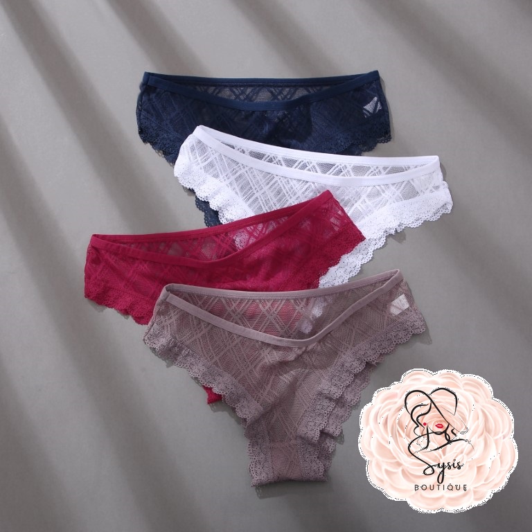 FINETOO L009 LOW RISE SOFT LACE PANTY | Shopee Philippines
