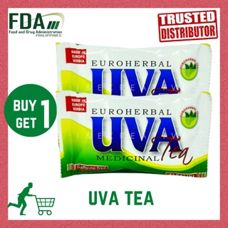 Buy 2 Get 1 Free of Uva medicinal Tea | 20 TEA Bags Per Sachet | 100% Euroherbal Original | #1