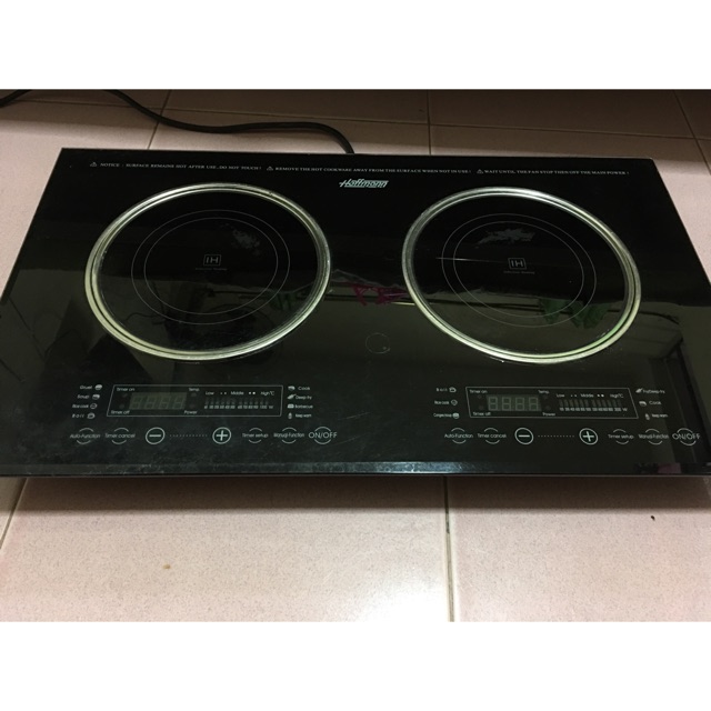 Hoffmann Induction Cooker Double Burner 3000w Shopee Philippines