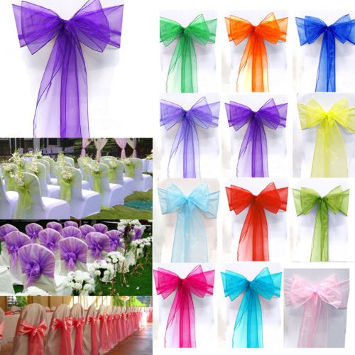 organza chair covers