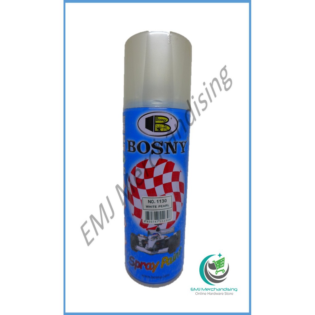 Bosny Spray Paint White Pearl Shopee Philippines