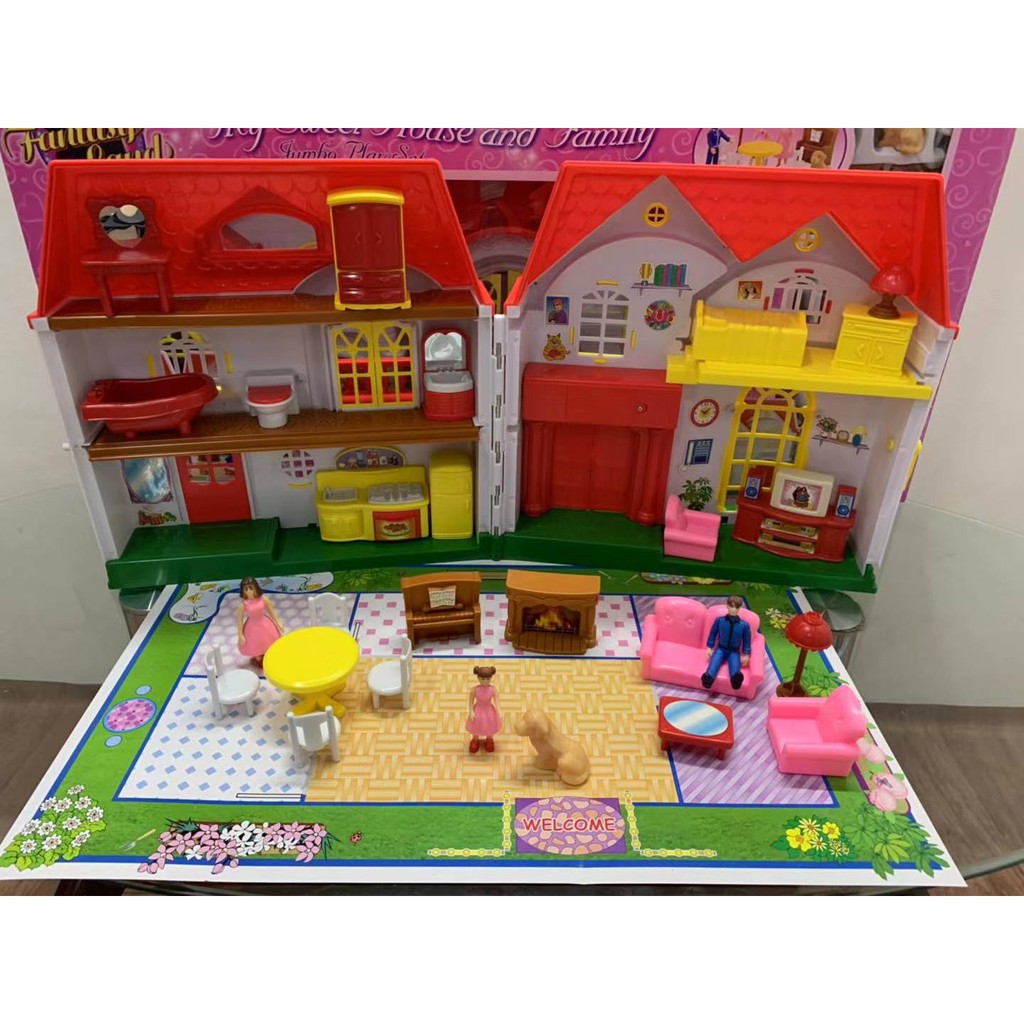 pretty house baby play set