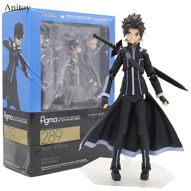 Action Figure Max Factory figma Sword Art Online II Kirito ALOver 