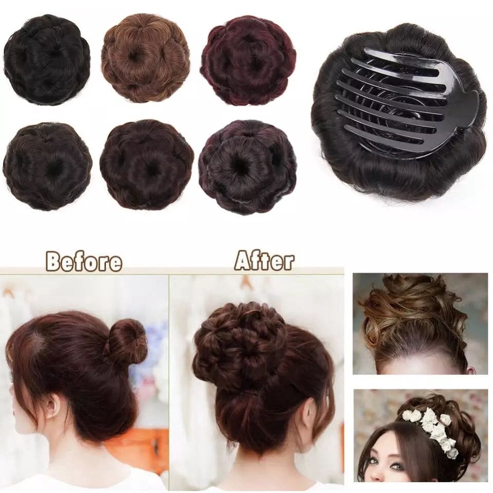 bun hairpieces
