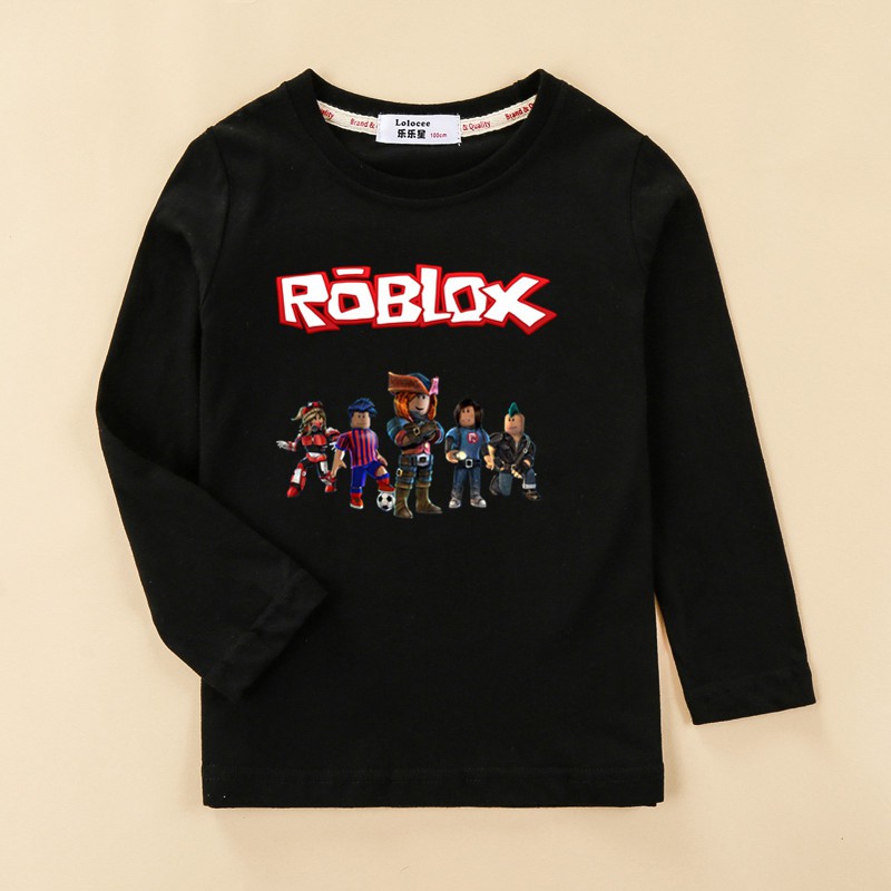 Boy S Tops Hot Game Roblox Tshirt Kids Cotton Clothes 3 14t Shopee Philippines - sell at a loss 3 14t children tops hot game roblox red