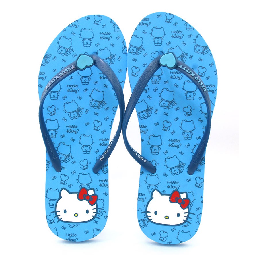 Hello Kitty Flip Flops for Ladies: Koshka (Blue) | Shopee Philippines