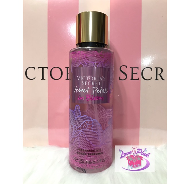 Authentic Victoria’s Secret VELVET PETALS IN BLOOM Fragrance Mist 250ml ...