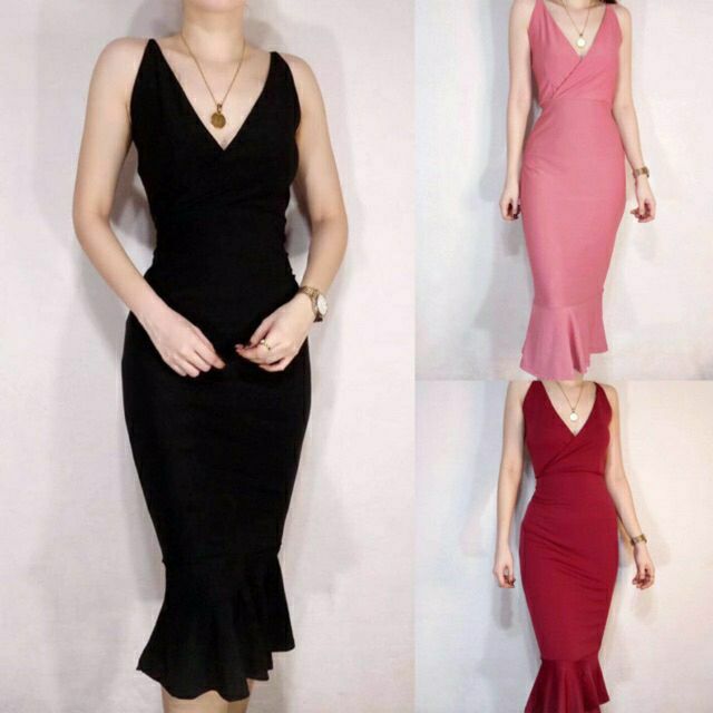 casual mermaid dress