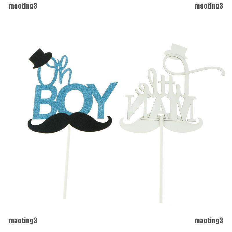 oh boy cake topper