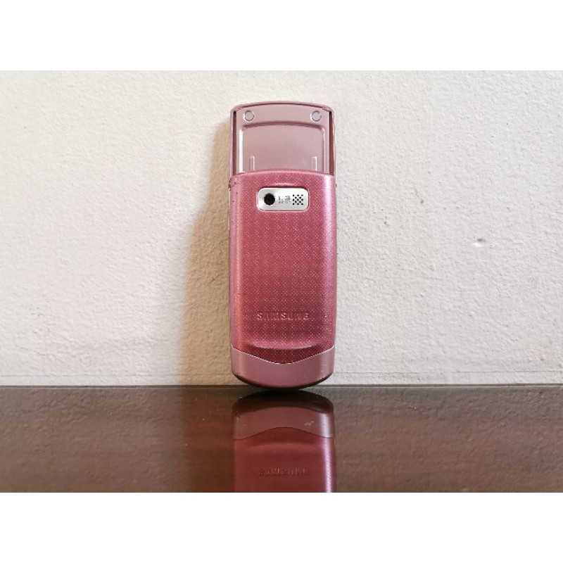 Samsung Gt S3100 Pink Slider Phone Preloved Shopee Philippines