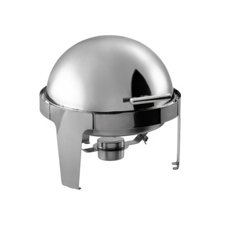ROUND ROLL TOP CHAFING DISH MAKAPAL #3