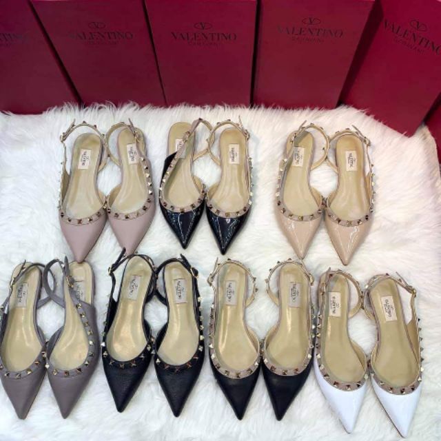 rockstud slingback