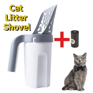 Cat Litter Shovel Self-cleaning Cat Litter Scoop for Kitty Litter Tray Shovel Poop Scoop