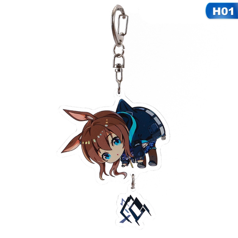 Game Arknights Keychain Cartoon Figure Acrylic Transparent Keychains Cute Key Pendant Shopee Philippines - roblox game pendant key ring transparent anime acrylic keychain