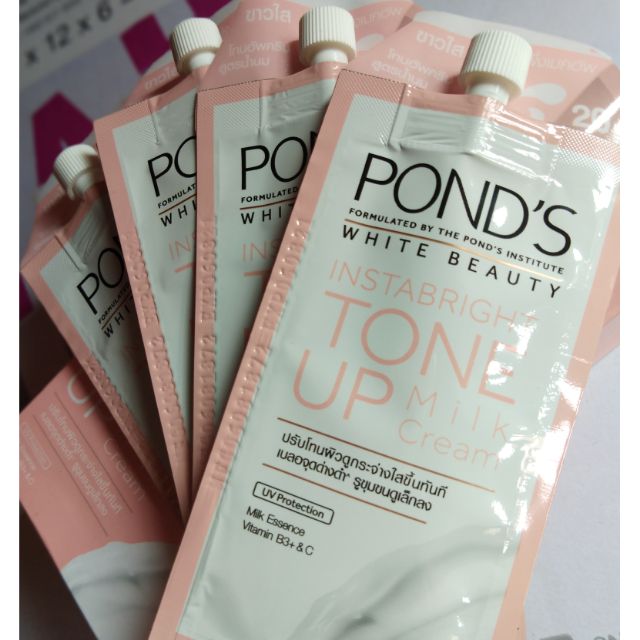 ONHAND PONDS Instabright Tone up Milk Cream 7 ML | Shopee Philippines